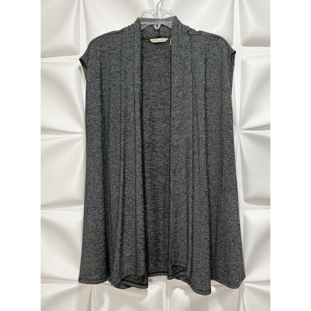 Soft Surroundings One Sz Vest Tunic Duster Stretch Knit Soft